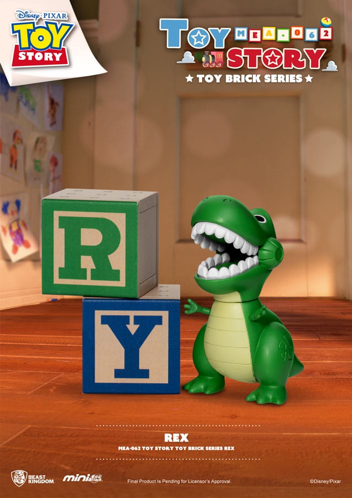 Set de 8 mini figurines Toy Story Toy Brick – Beast Kingdom