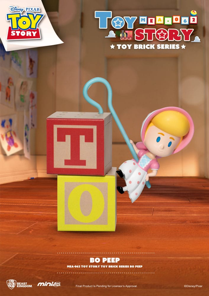 Set de 8 mini figurines Toy Story Toy Brick – Beast Kingdom