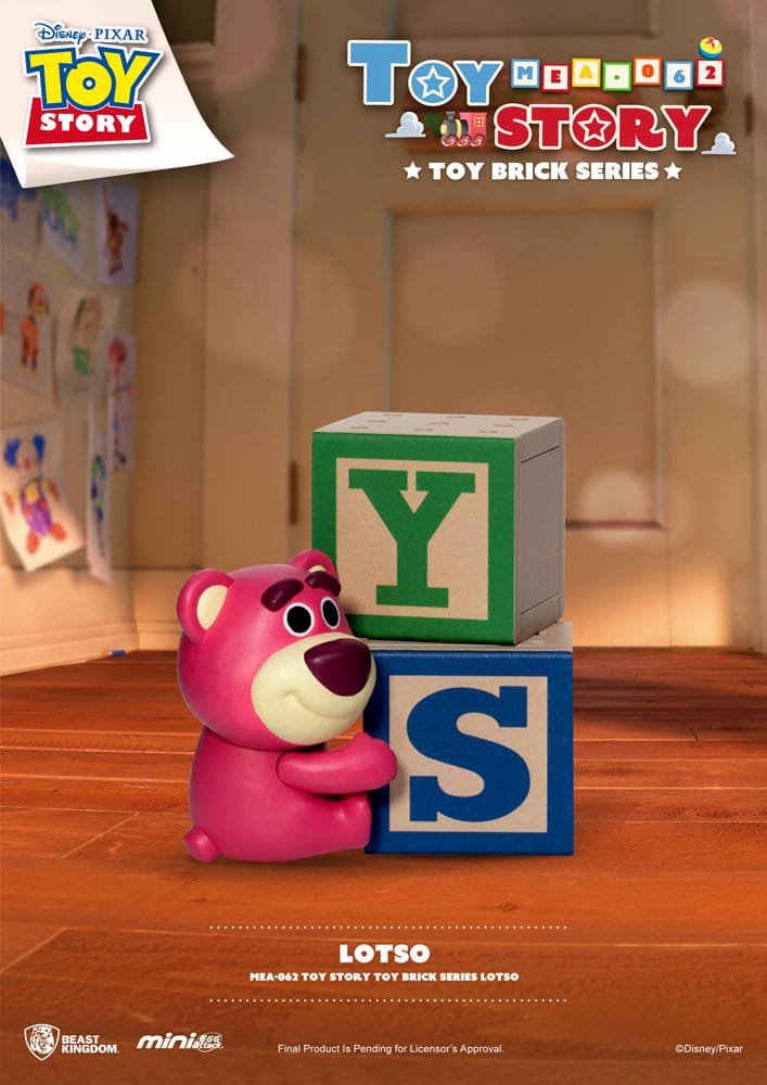 Set de 8 mini figurines Toy Story Toy Brick – Beast Kingdom