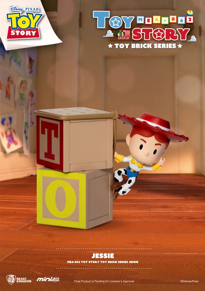 Set de 8 mini figurines Toy Story Toy Brick – Beast Kingdom
