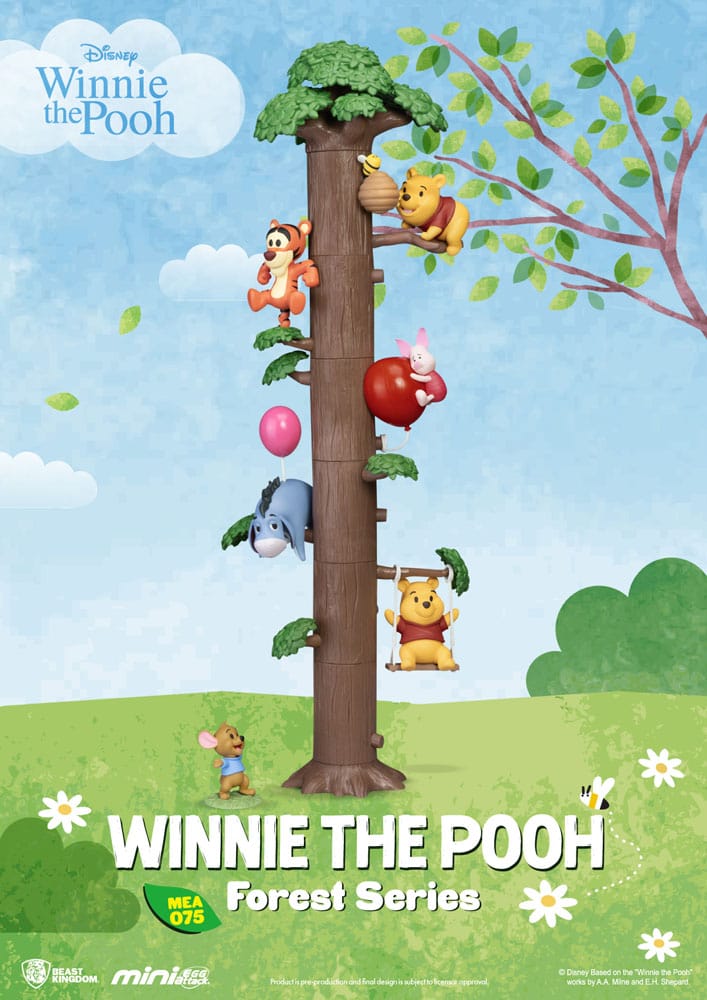 Set de 6 statuettes Winnie l’Ourson Forest Series – Beast Kingdom