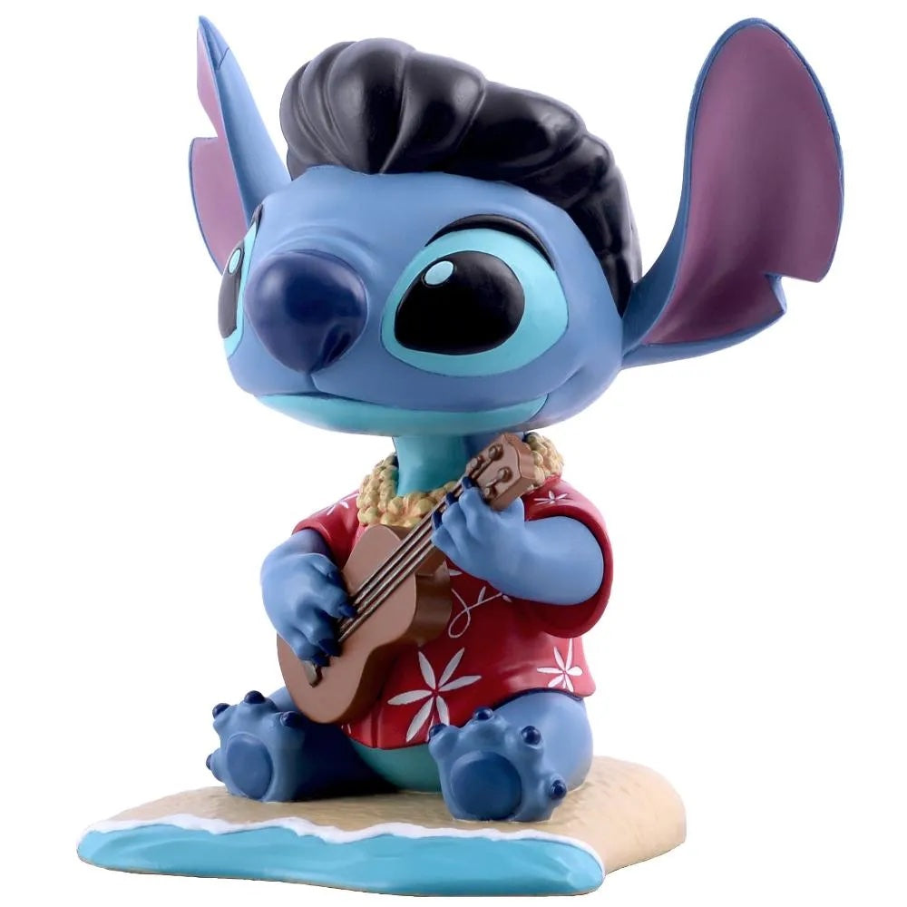 Figurine Stitch avec ukulélé Blue Hawaiian