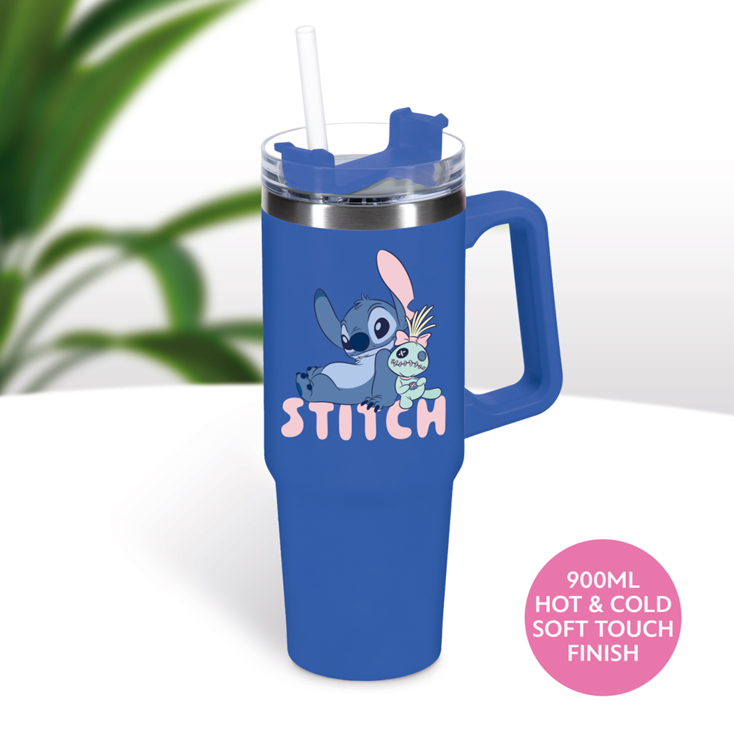 Gobelet de voyage Disney Stitch 900 ml avec paille – Paladone