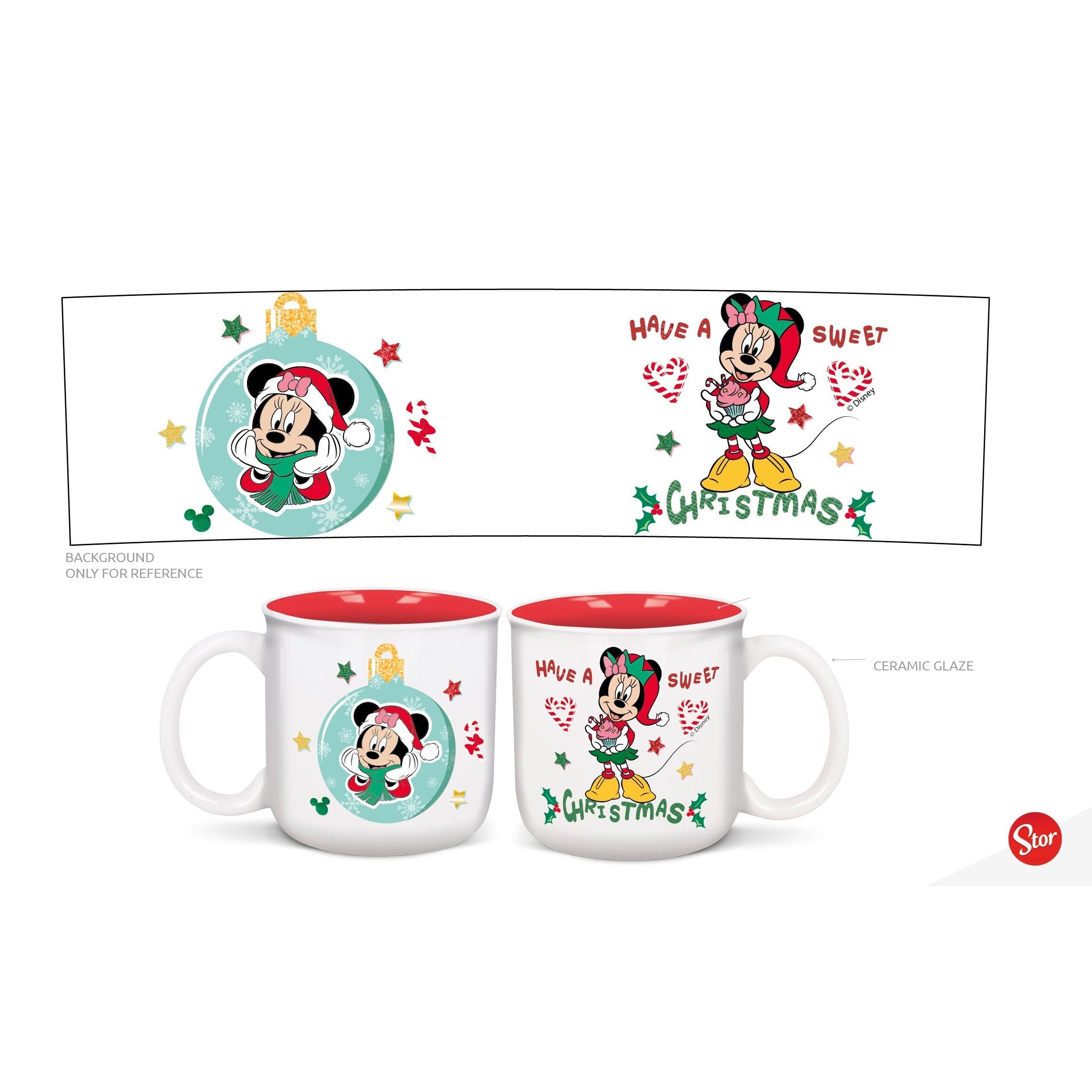 Mug Disney Minnie Noël 420 ml – Stor