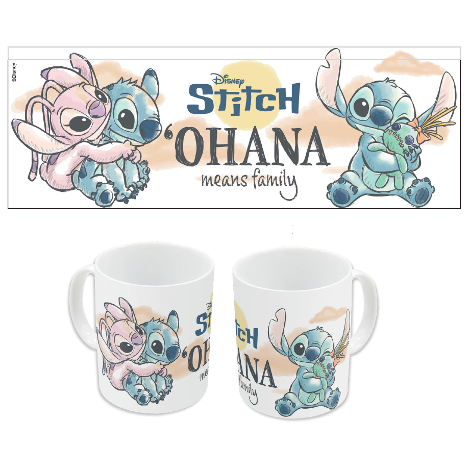 Mug Disney Stitch et Angel Ohana 325 ml – Stor