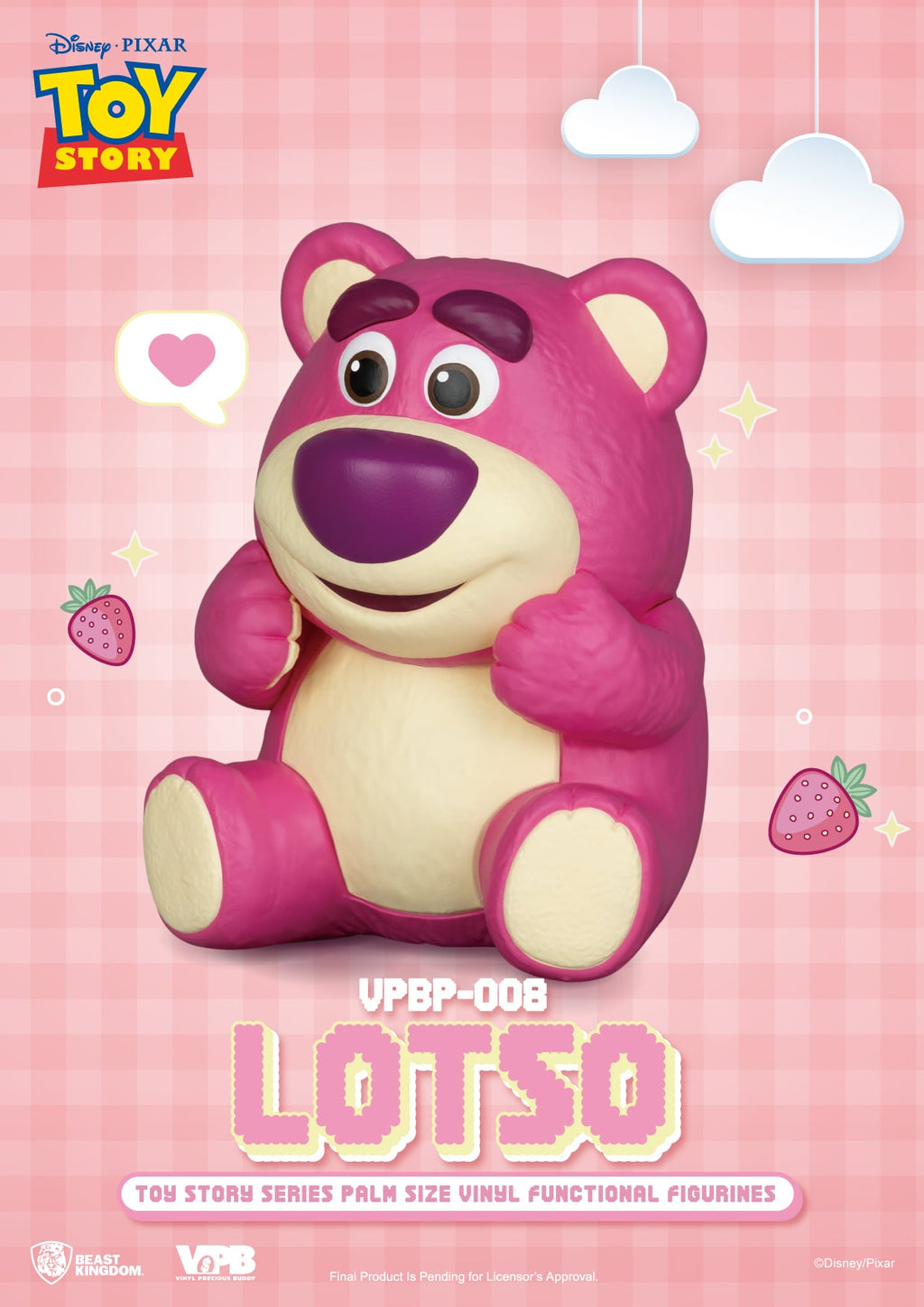 Tirelire Lotso Toy Story Beast Kingdom – vue complémentaire 2