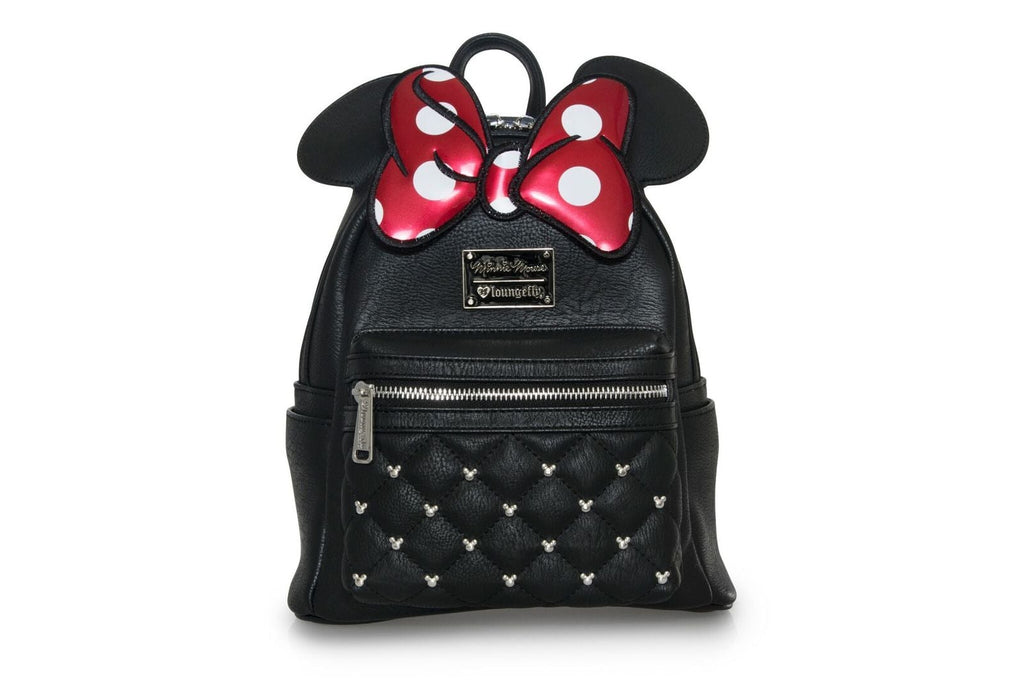 DISNEY - Mini sac à dos Minnie Bow 'LoungeFly'