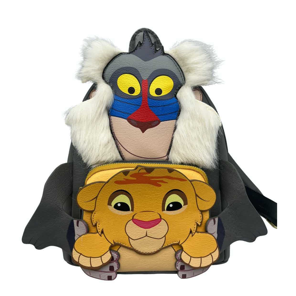 Mini sac à dos Loungefly Simba et Rafiki – Le Roi Lion