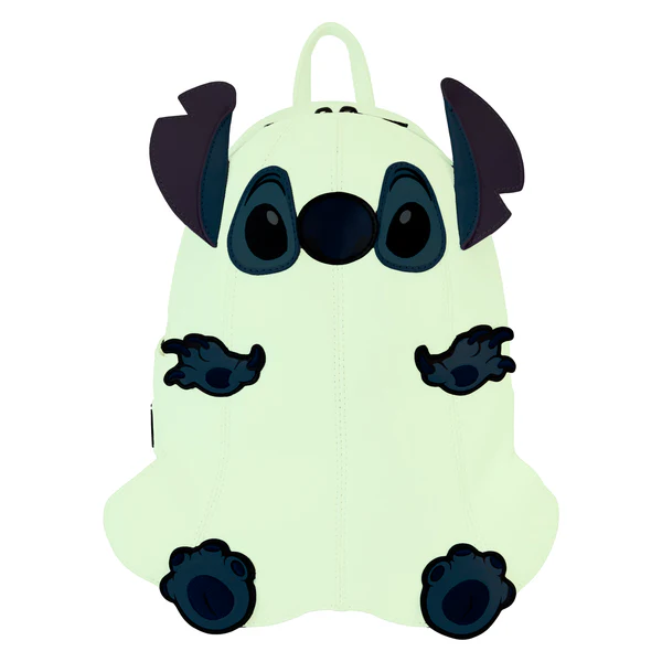 Mini sac à dos Loungefly Stitch costume de fantôme phosphorescent