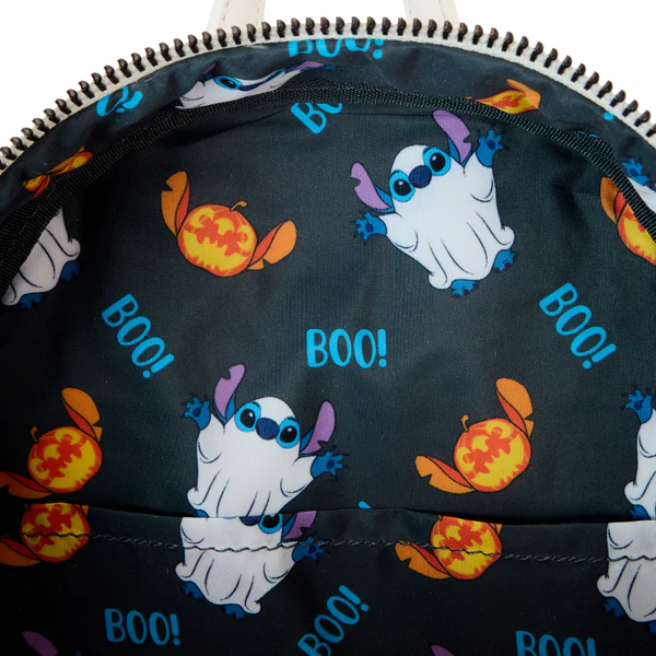Mini sac à dos Loungefly Stitch costume de fantôme phosphorescent