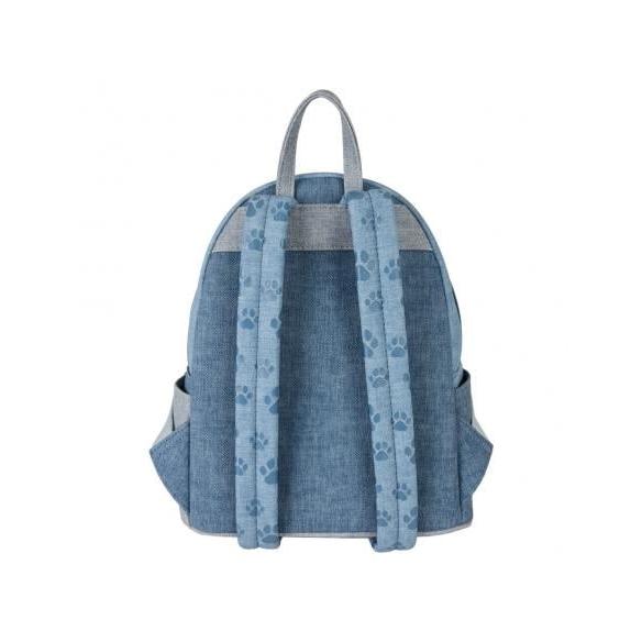 Mini sac à dos Loungefly Chiens et Chats Disney Faux Denim