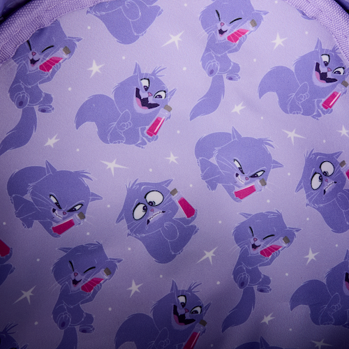 Mini sac à dos Loungefly Yzma chat en fausse fourrure – Kuzco, l’empereur mégalo