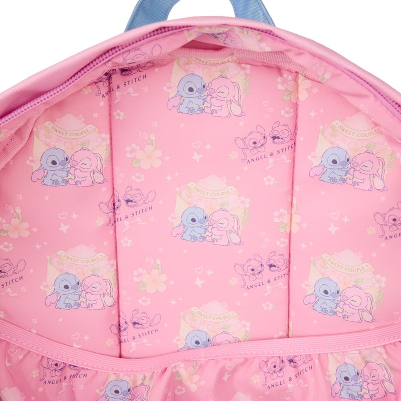 Grand sac à dos Loungefly Lilo & Stitch en nylon