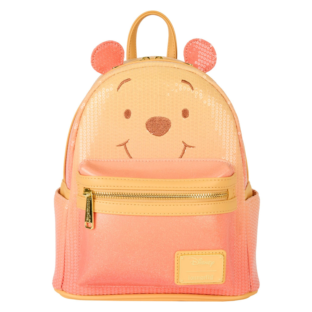 Mini sac à dos Loungefly Winnie l’Ourson à sequins