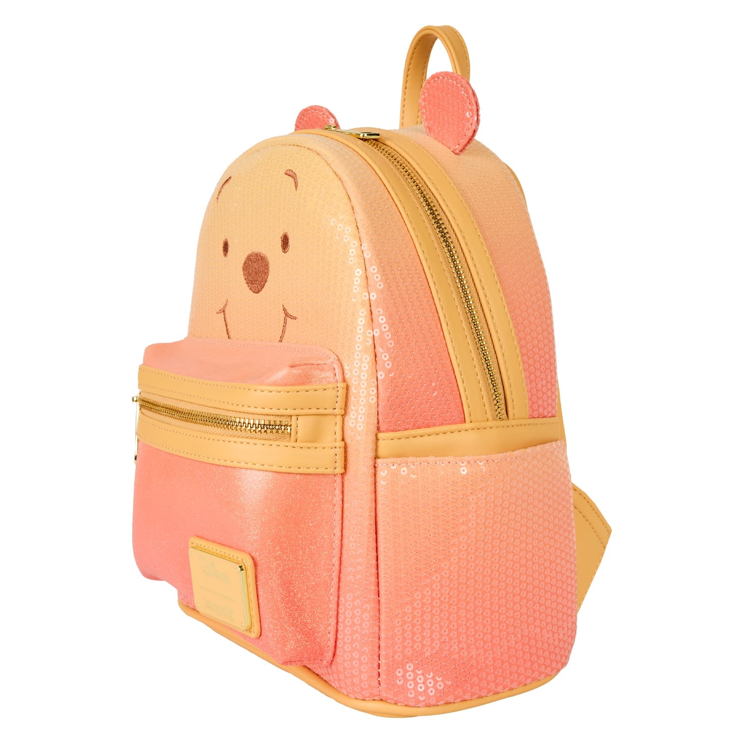 Mini sac à dos Loungefly Winnie l’Ourson à sequins