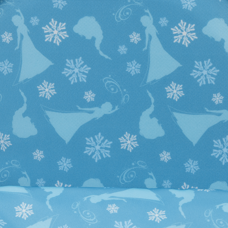 Mini sac à dos Loungefly Elsa Cosplay à sequins – La Reine des Neiges