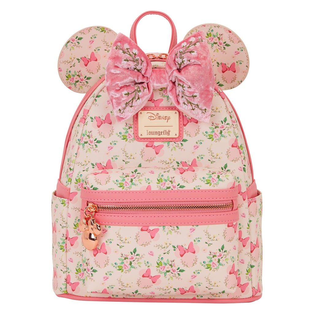Mini sac à dos Loungefly Minnie Mouse floral