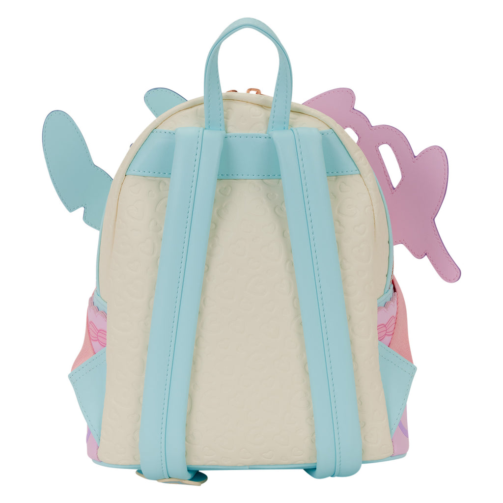 Mini sac à dos Loungefly Stitch et Angel Be Mine