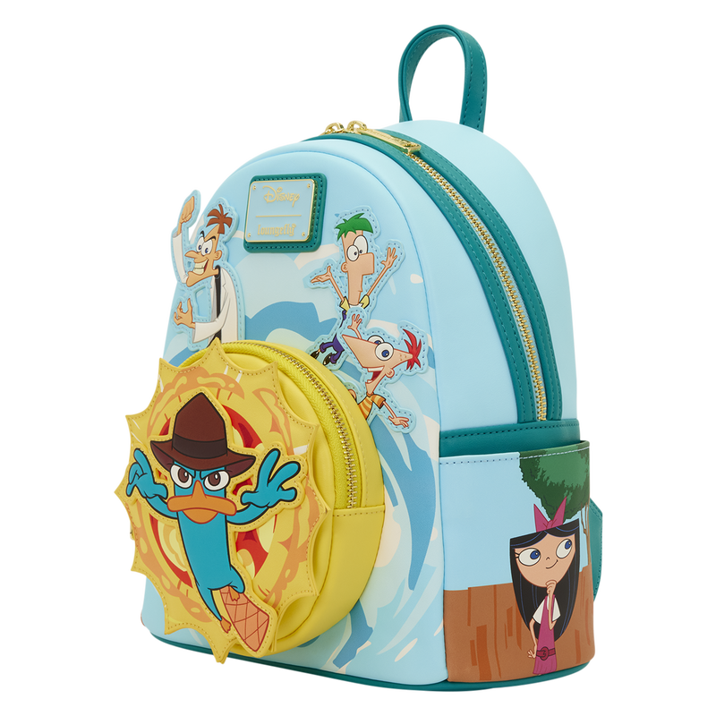 Mini sac à dos Loungefly Phineas et Ferb