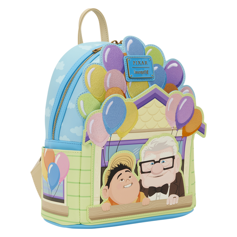 Mini sac à dos Loungefly Carl et Russell – Là-Haut