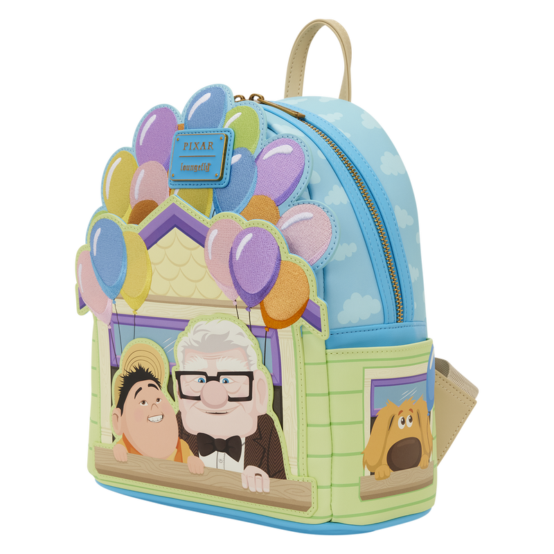 Mini sac à dos Loungefly Carl et Russell – Là-Haut