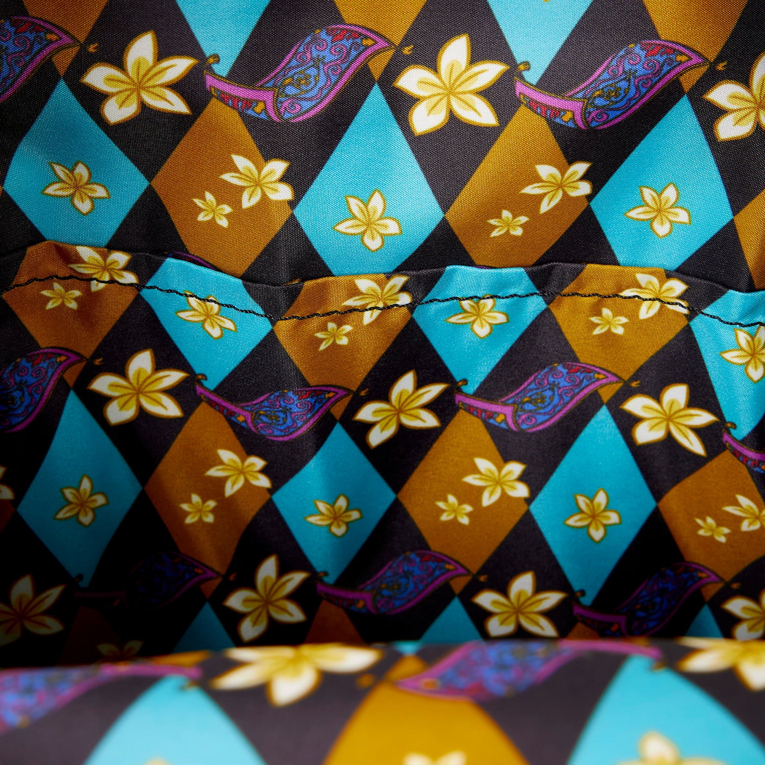 Mini sac à dos Loungefly Jasmine Glitter Cosplay – Aladdin