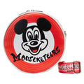 Sac bandoulière Loungefly Mickey Mouseketeers avec porte-oreilles