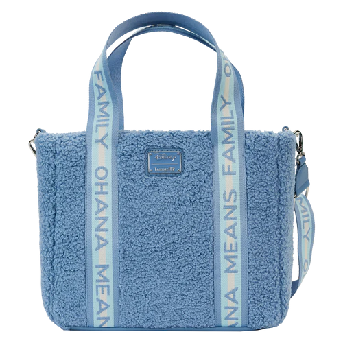Sac cabas Loungefly Stitch en sherpa avec porte-monnaie
