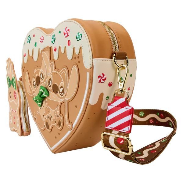Sac bandoulière Loungefly Stitch et Angel Pain d’épices
