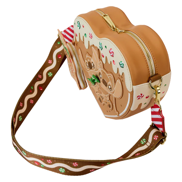 Sac bandoulière Loungefly Stitch et Angel Pain d’épices