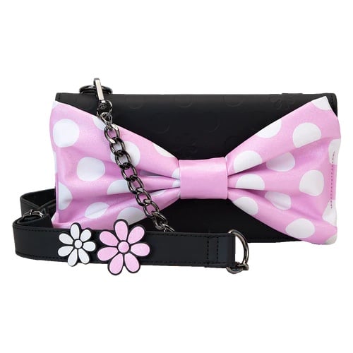 Sac bandoulière Loungefly Minnie Floral Rock the Dots