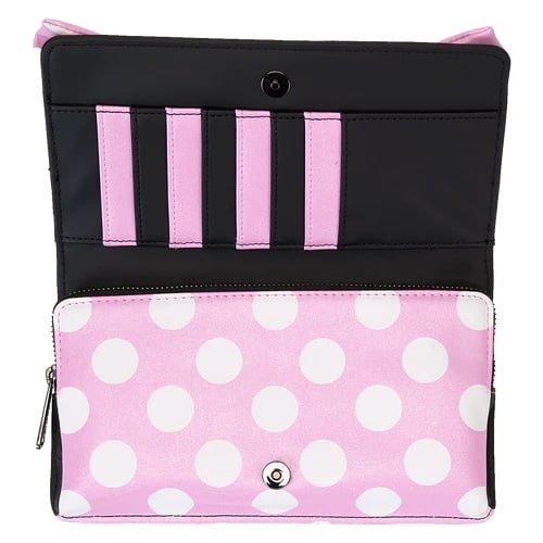 Sac bandoulière Loungefly Minnie Floral Rock the Dots