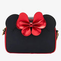 Sac bandoulière Loungefly Minnie Mouse nœud rouge exclusif