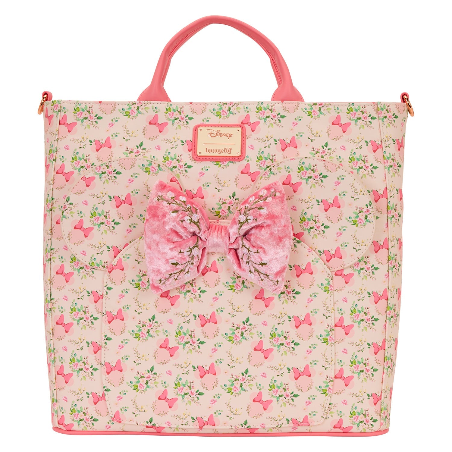 Sac convertible Loungefly Minnie Mouse Floral – sac à dos et cabas
