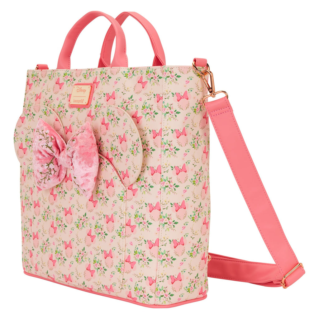 Sac convertible Loungefly Minnie Mouse Floral – sac à dos et cabas