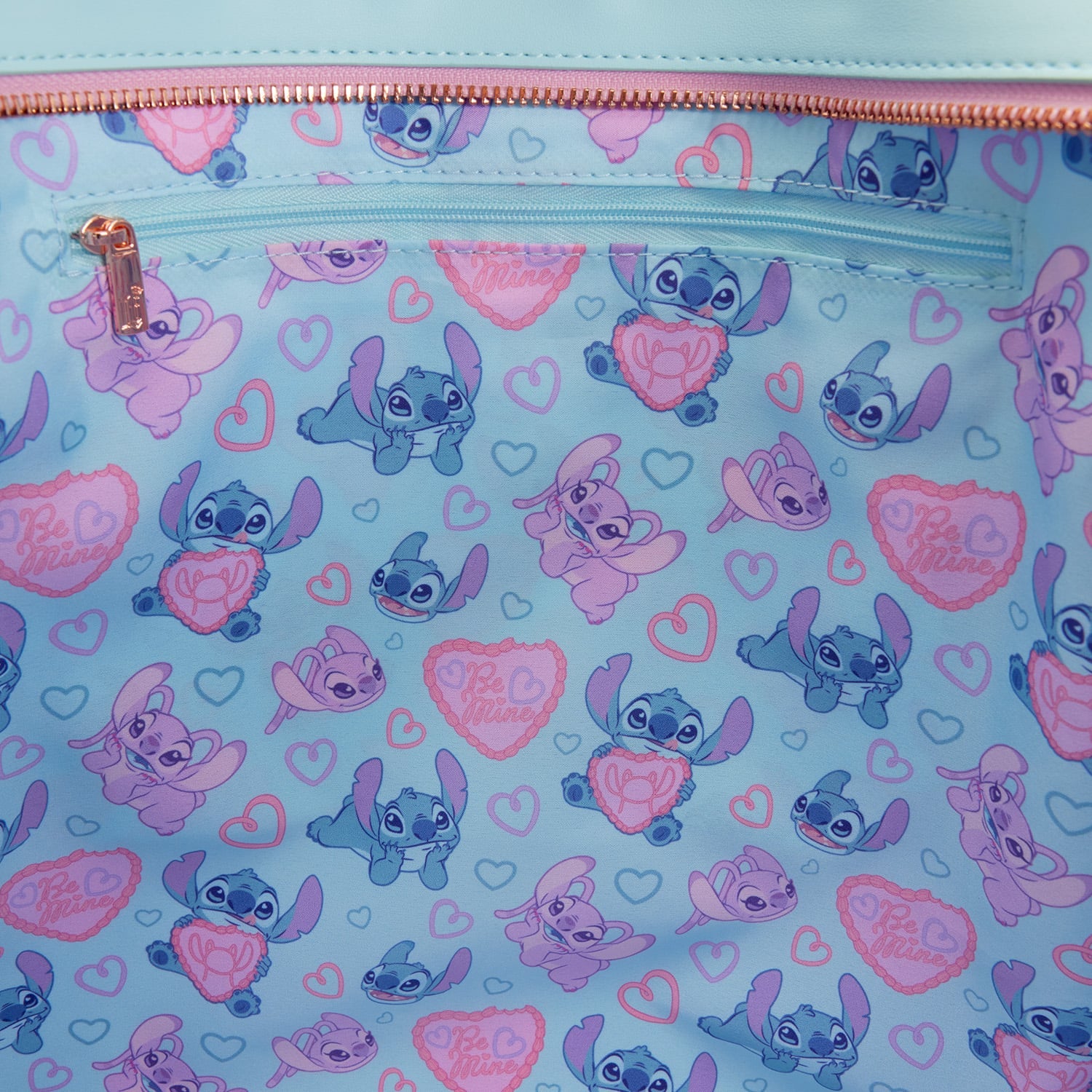 Sac cabas Loungefly Stitch et Angel True Love