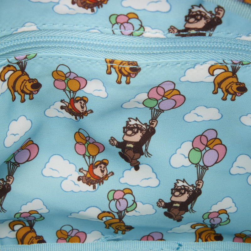 Sac sling Loungefly Dug – Là-Haut avec porte-monnaie