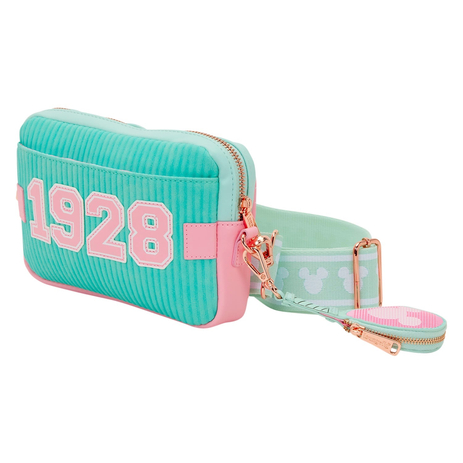 Sac sling Loungefly Mickey et ses amis Tennis avec porte-monnaie
