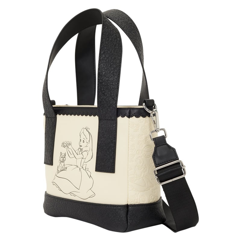 Mini sac tote bandoulière Loungefly Alice au Pays des Merveilles