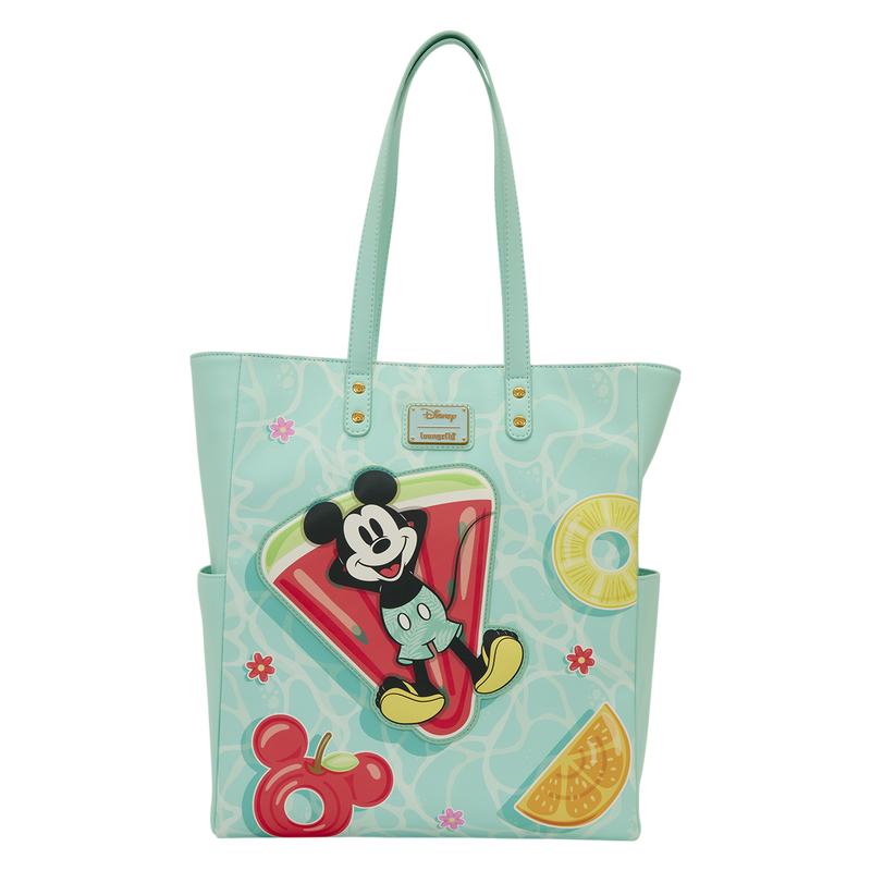 Sac cabas Loungefly Mickey et Minnie Beach Fun