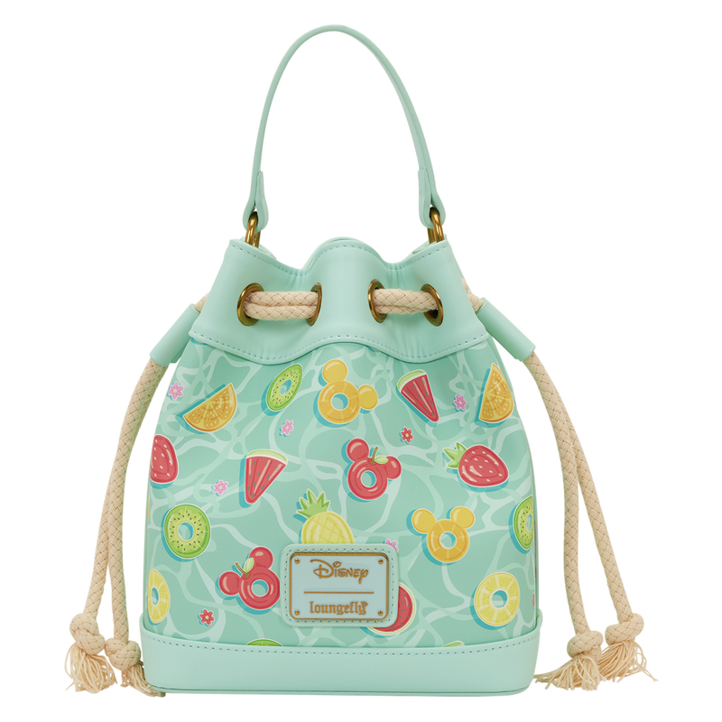Sac seau bandoulière Loungefly Mickey et Minnie Beach Fun