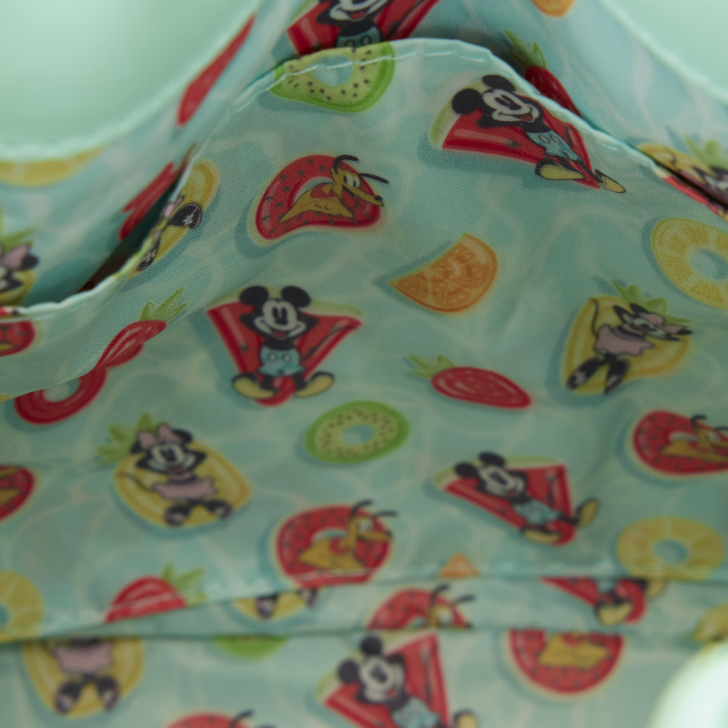 Sac seau bandoulière Loungefly Mickey et Minnie Beach Fun