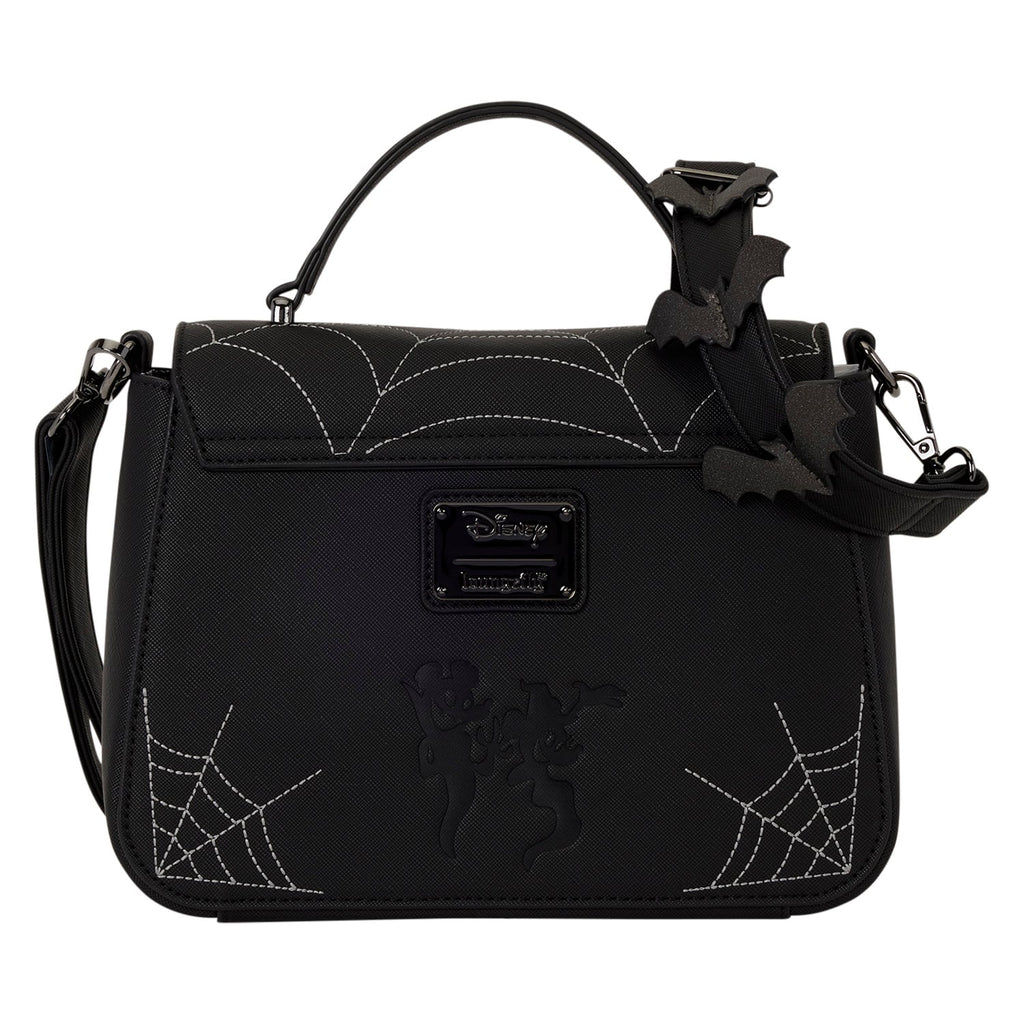 Sac bandoulière Loungefly Mickey et Minnie Toiles d’araignée