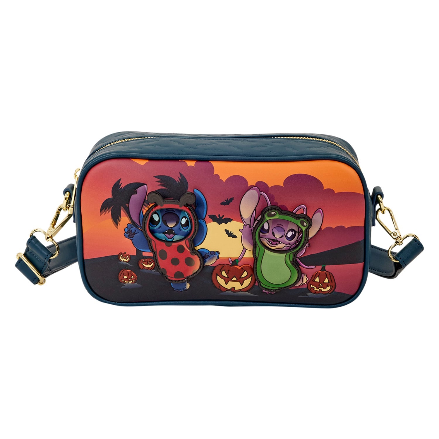 Sac bandoulière Loungefly Stitch et Angel Halloween