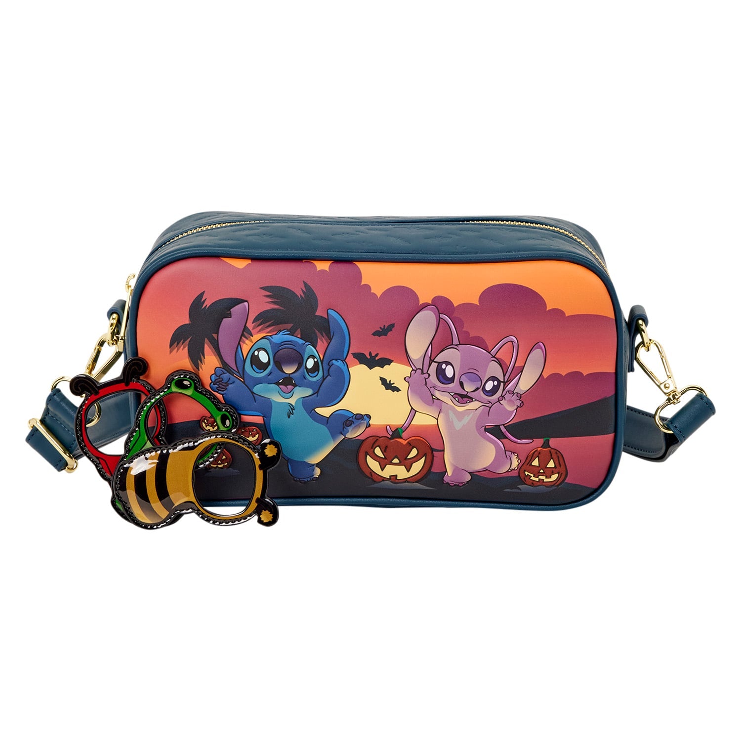 Sac bandoulière Loungefly Stitch et Angel Halloween