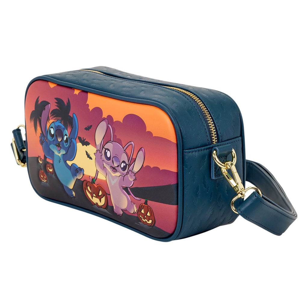 Sac bandoulière Loungefly Stitch et Angel Halloween