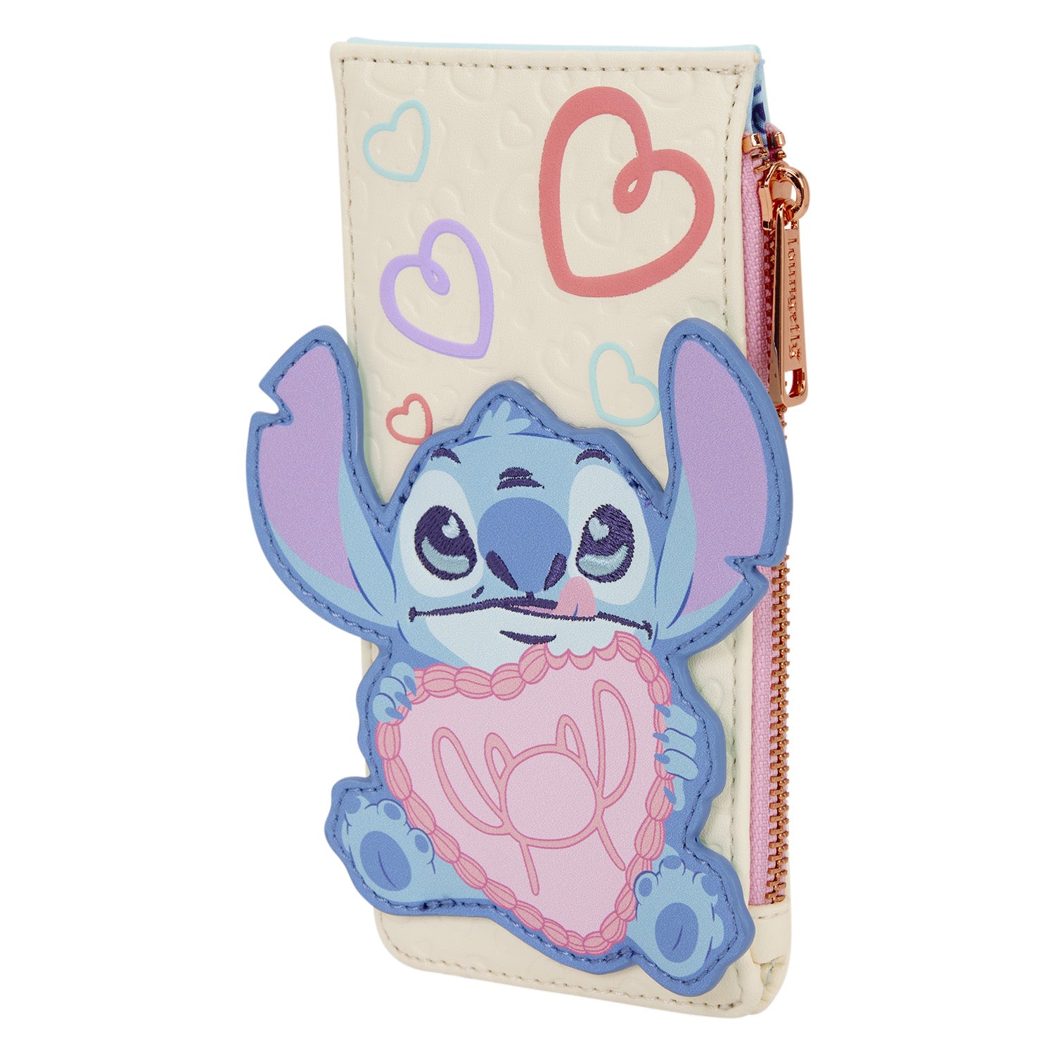 Grand porte-cartes Loungefly Stitch & Angel Be Mine – Lilo & Stitch