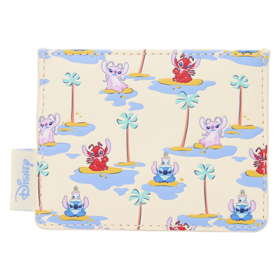 Porte-cartes Loungefly Stitch, Angel et Leroy – Lilo & Stitch