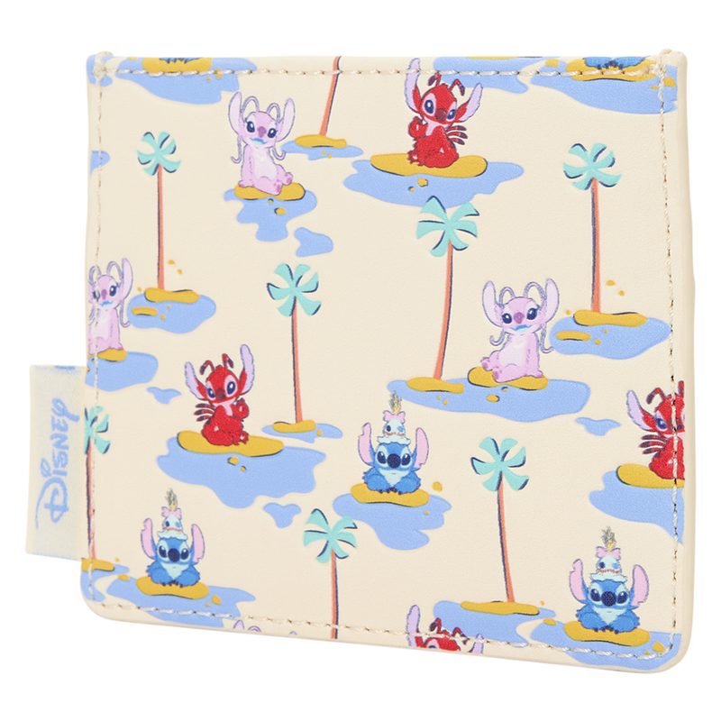 Porte-cartes Loungefly Stitch, Angel et Leroy – Lilo & Stitch