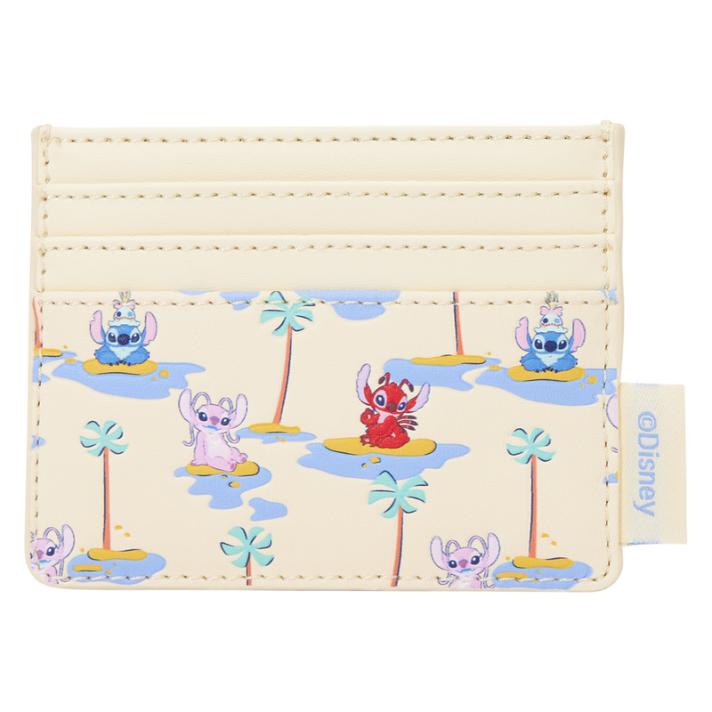Porte-cartes Loungefly Stitch, Angel et Leroy – Lilo & Stitch